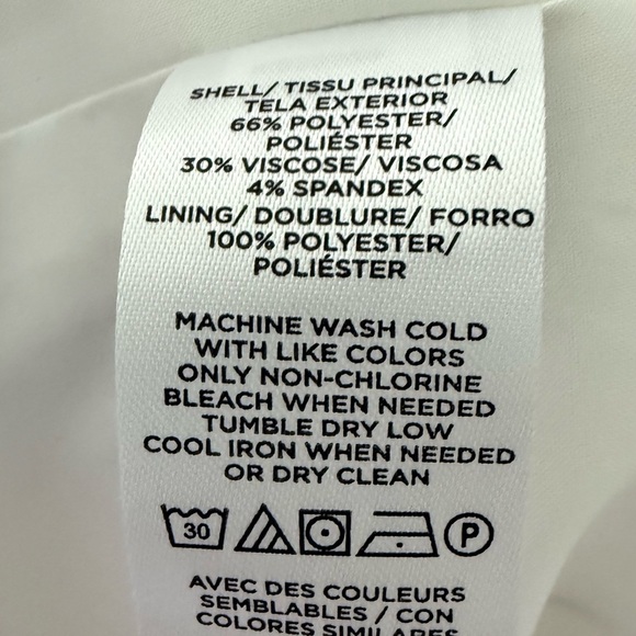 Ann Taylor White Pantsuit Elegant and Versatile - Picture 5 of 11